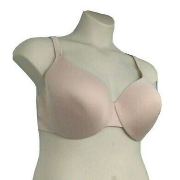 Lane Bryant Cacique Womens Bra Backsmoother U/W Full Coverage Size 44DDD Pink - Picture 6 of 10